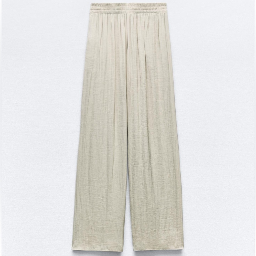 Zara Soft Wide Leg Trousers